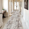 3x12 Washable Hallway Runner Rug: Non Slip Carpet Runners Easy-to-Clean by WIEVEDENS