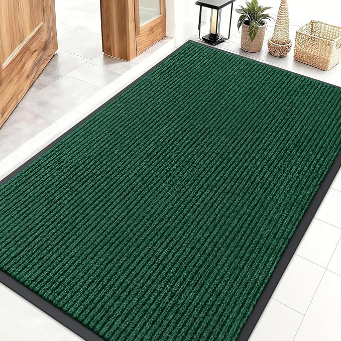 OLANLY Front Door Mat Indoor Outdoor Entrance, Waterproof Heavy Duty Doormat by OLANLY