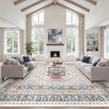 zesthome 10x14 Area Rugs for Living Room, Non-Slip Backing Washable Rugs by Zesthome