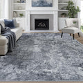 9x12 Area Rugs for Living Room Rug Washable: Abstract Large Rug for Dining Room by Aelenmu