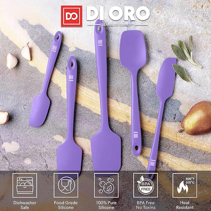 DI ORO Silicone Spatula Set