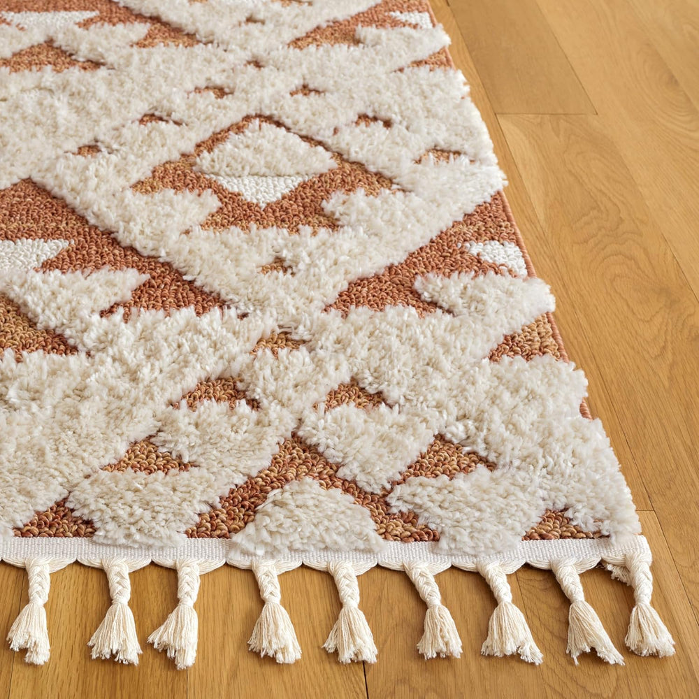 SAFAVIEH Moroccan Tassel Shag Collection Area Rug - 5'3" x 7'6&q...