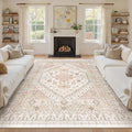 zesthome 9x12 Area Rugs for Living Room, Non-Slip Backing Washable Rugs by Zesthome