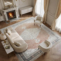 Washable Rugs 8x10 Area Rugs for Living Room, Dining Room- Soft Low Pile by Lbris