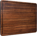AZRHOM XL Large Walnut Wood Cutting Board by AzrHom