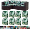 8Pcs Stretch Patio Cushion Covers, Outdoor Couch Covers Replacement, Outdoor by BIETYONE