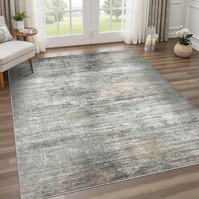 BEIMO Area Rugs 3x5 for Living Room Bedroom, Indoor Modern Abstract Machine - Image 9