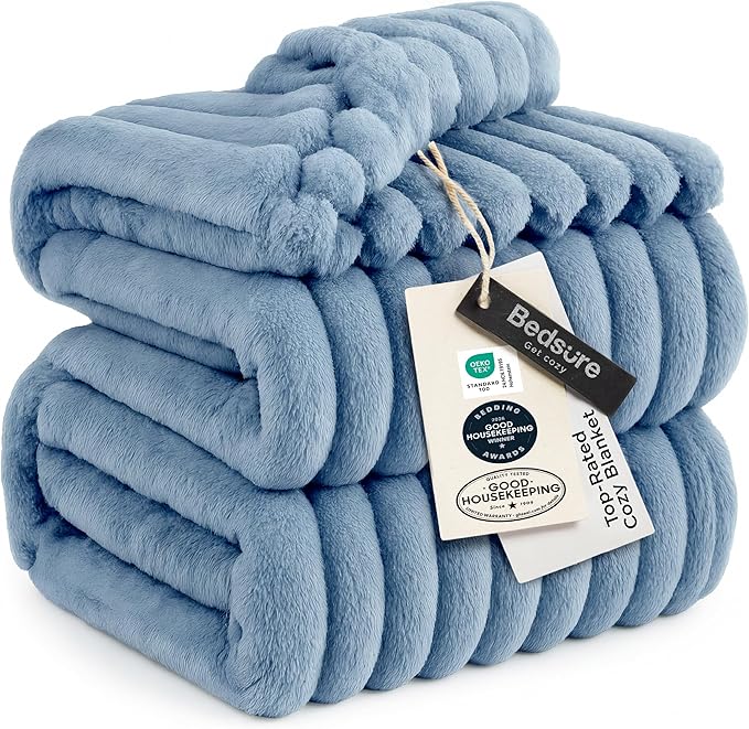 Bedsure GentleSoft Queen Blanket by BEDSURE