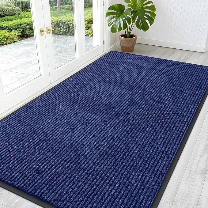 OLANLY Front Door Mat Indoor Outdoor Entrance, Waterproof Heavy Duty Doormat by OLANLY