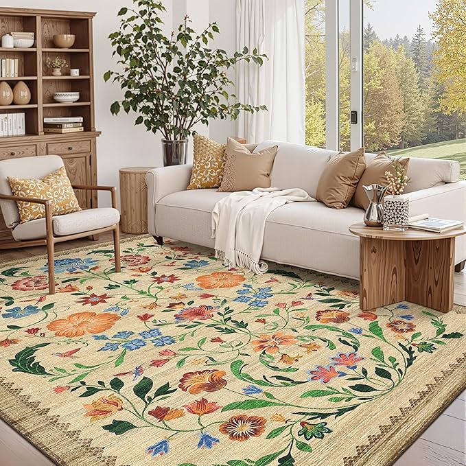 GarveeHome Washable Rug 9x12 Area Rugs - Image 9