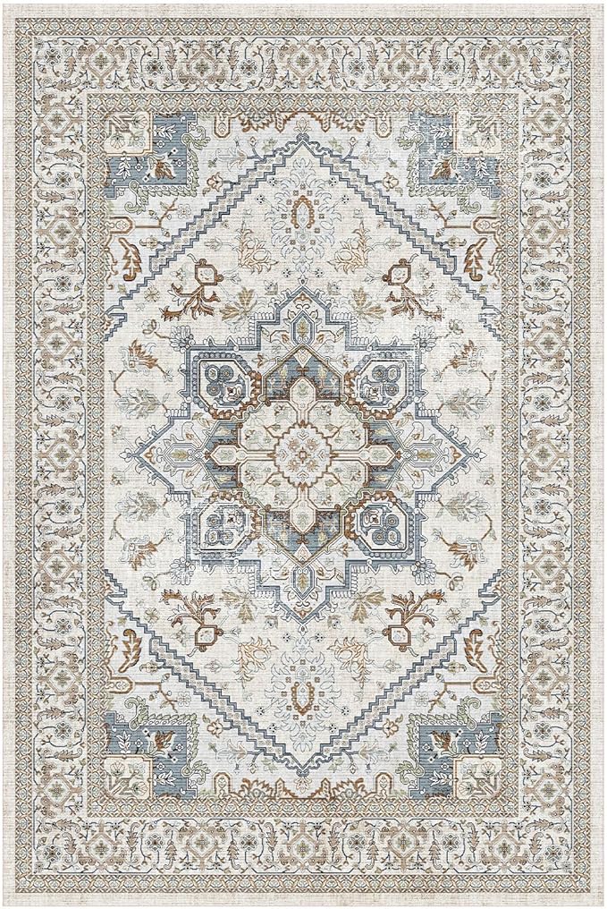 OPPODREAM Soft Area Rugs 4x6, Low-Pile Washable Rugs 4x6 - Image 9