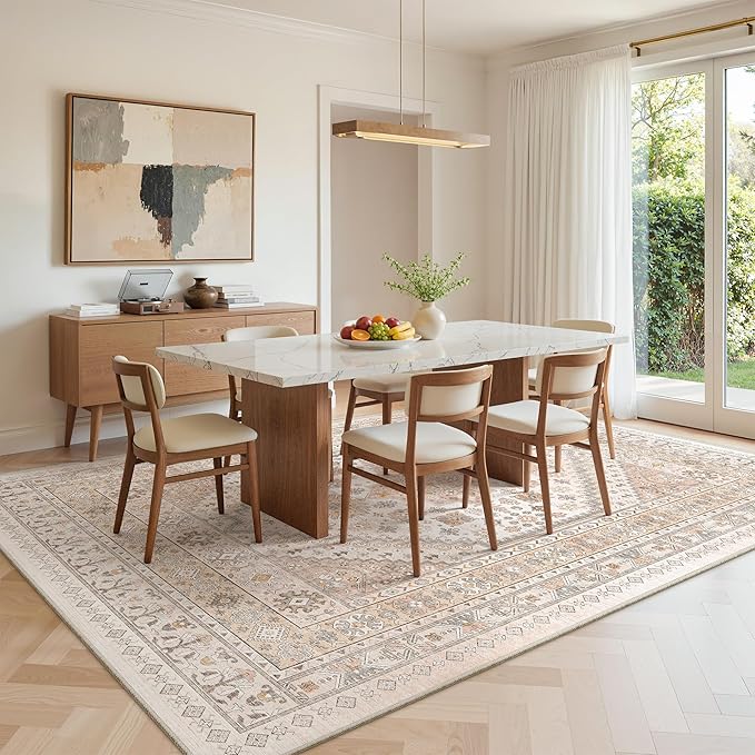 zesthome 6x9 Area Rug, Super Soft Washable Rugs - Image 8