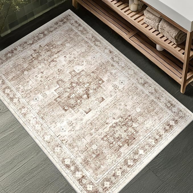Boho Bathroom Rugs by HazoHaus