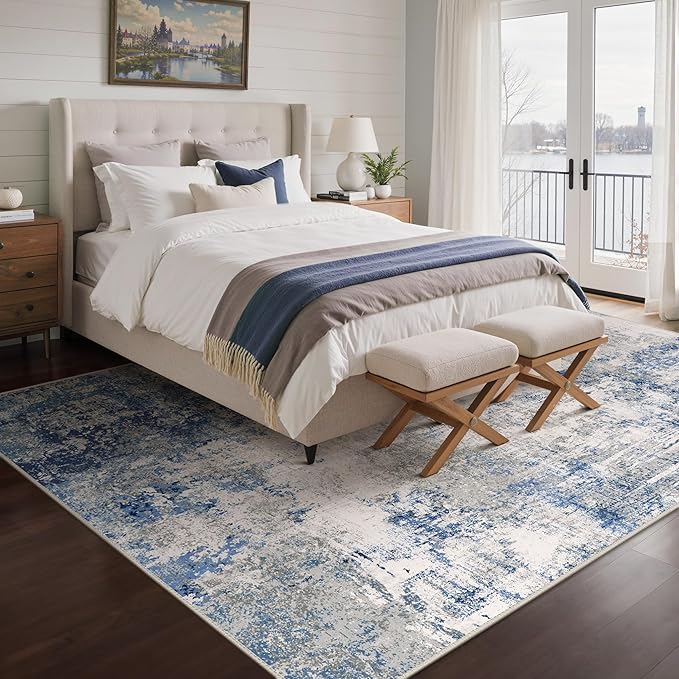 BEIMO Area Rugs 8x10 for Living Room Bedroom, Modern Abstract Machine Washable - Image 4