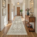 Carpet Runners for Hallway 12ft, Non-Slip Long Bathroom Rugs Runner for Kitchen by Restydon