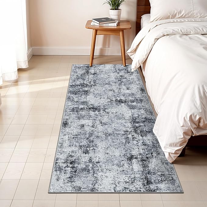 2x5 Washable Runner Rug for Hallway: Non Slip Entryway Runners Rugs - Image 3