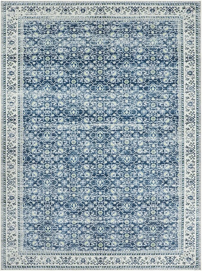 Washable Rugs 8x10 Area Rugs for Living Room, Dining Room- Soft Low Pile Stain - Image 9