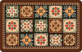 Boho Dish Drying Mat for Kitchen Counter by Lilithmanor