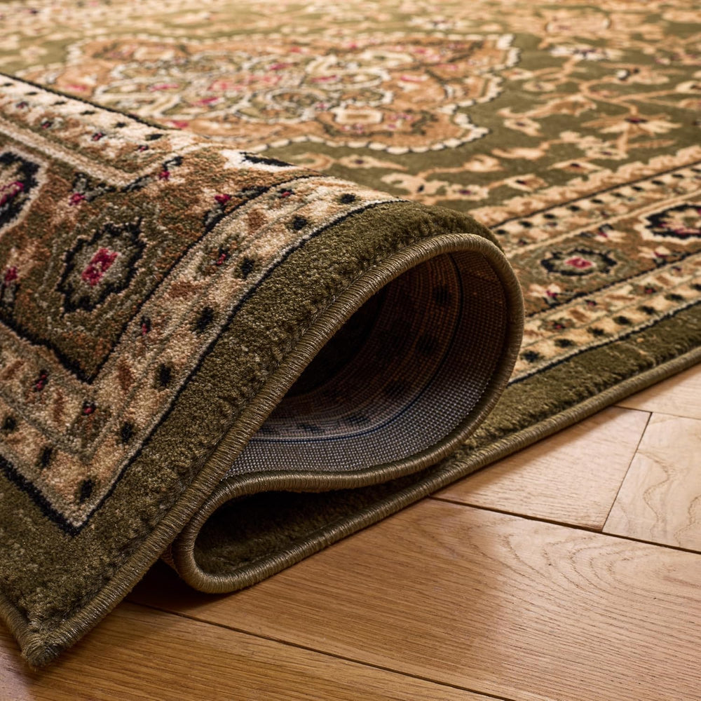 SAFAVIEH Lyndhurst Accent Rug 4x6, Traditional Green LNH338Y
