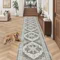 Madane Hallway Runner Rug 2'6''x16' Kitchen Runner by Madane