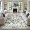 zesthome 9x12 Area Rugs, Stain Resistant Washable Rug, Ultra-Thin Rugs by Zesthome