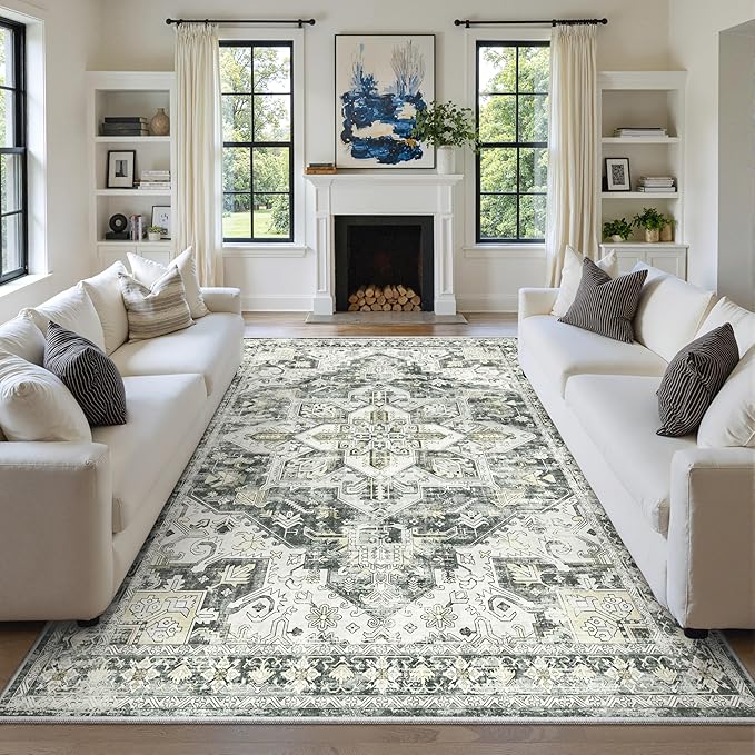 zesthome 8x10 Area Rugs-Washable Rug by Zesthome