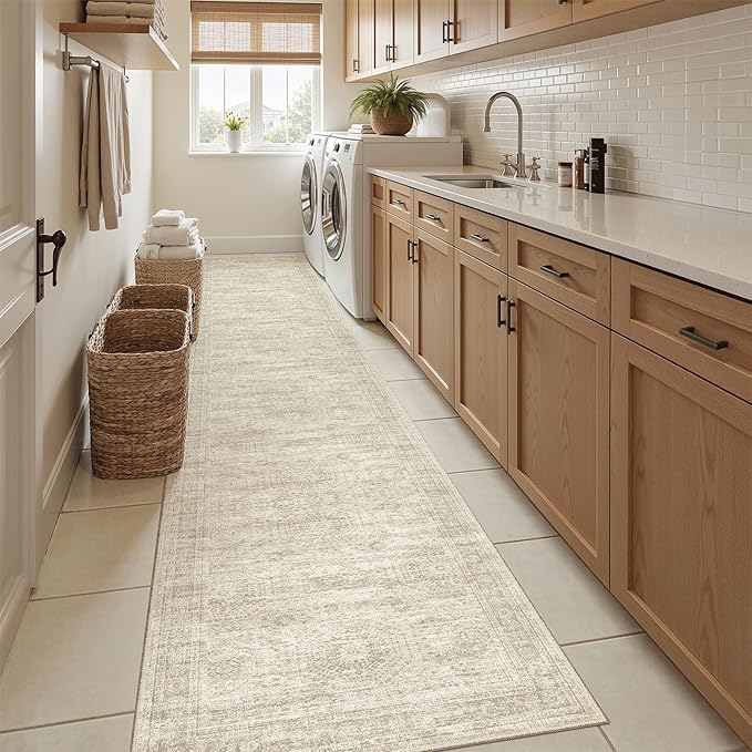 Runner Rug 2'x10' Washable Non-Slip Runner Rugs - Image 9