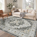 Madane 5x7 Area Rugs for Living Room, Stain Resistant Washable Rug, Non-Slip by Madane