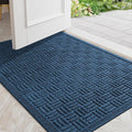 Mibao Front Door Mat Indoor Outdoor Entrance, Dirt Trapping Welcome Mats by Mibao