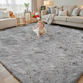 Rugs for Living Room 6x9, Alfombras para Salas Shag Large Plush Soft Area Rug by Junhejiamei