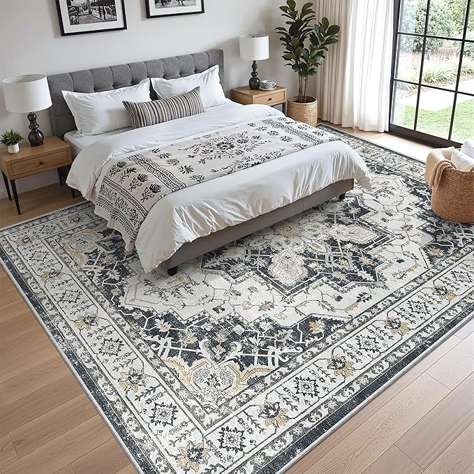 zesthome Area Rug 8x10, Ultra-Thin Washable Rugs - Image 9