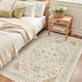 Madane Area Rug 3x5, Entryway Washable Vintage Runners Bedroom Non Slip Indoor by Madane