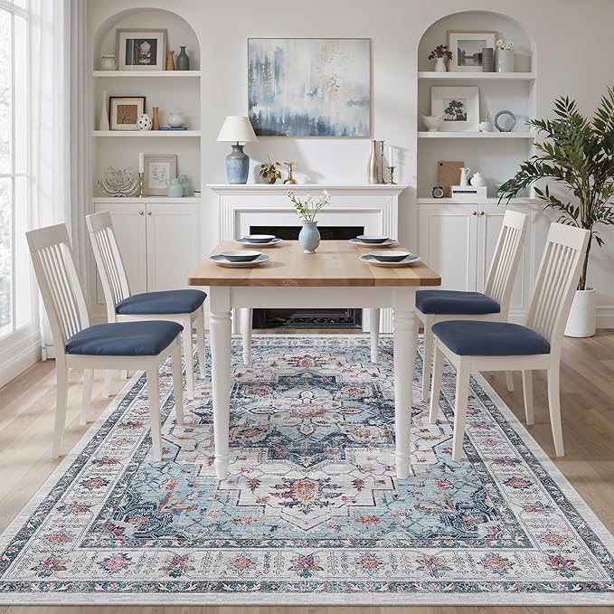 zesthome 6x9 Area Rugs, Machine Washable Rugs - Image 8