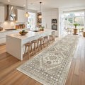 Runner Rug 2x10, Ultra-Thin Kitchen Rugs Non Slip Washable Rugs by Restydon