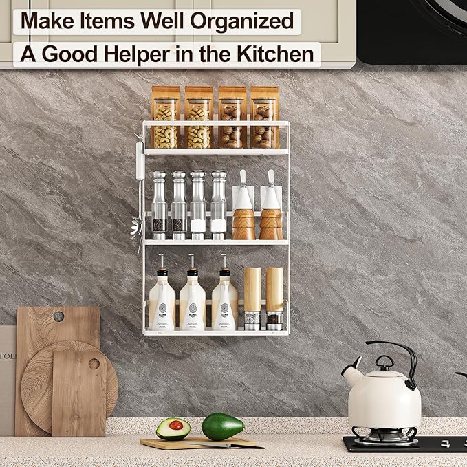 Godboat Bathroom Organizers and Storage, 3-Tier Over The Toilet Storage - Image 6