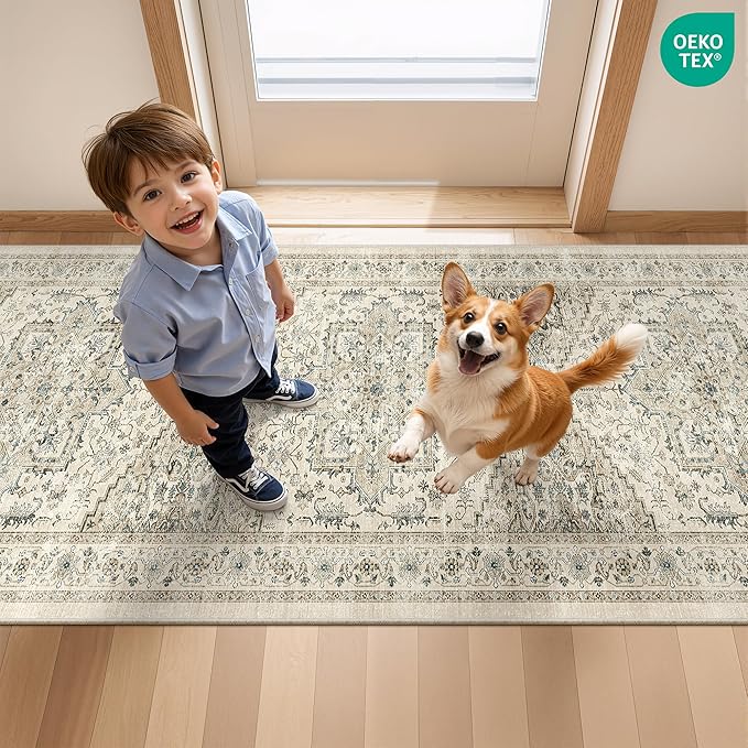 Runner Rug 2x6, Non Slip Washable Rugs - Image 9