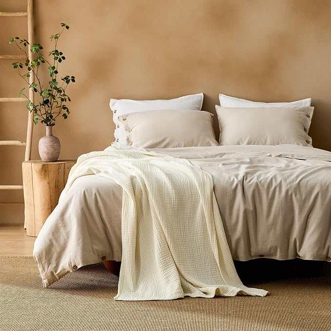 Bedsure 100% Cotton Muslin Blankets - Image 9