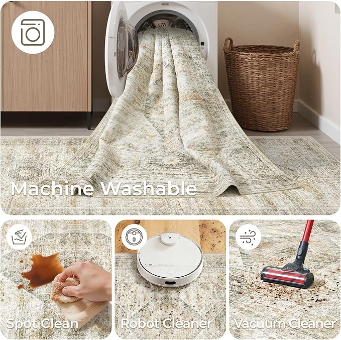 Long Bathroom Rugs Runner - Image 8