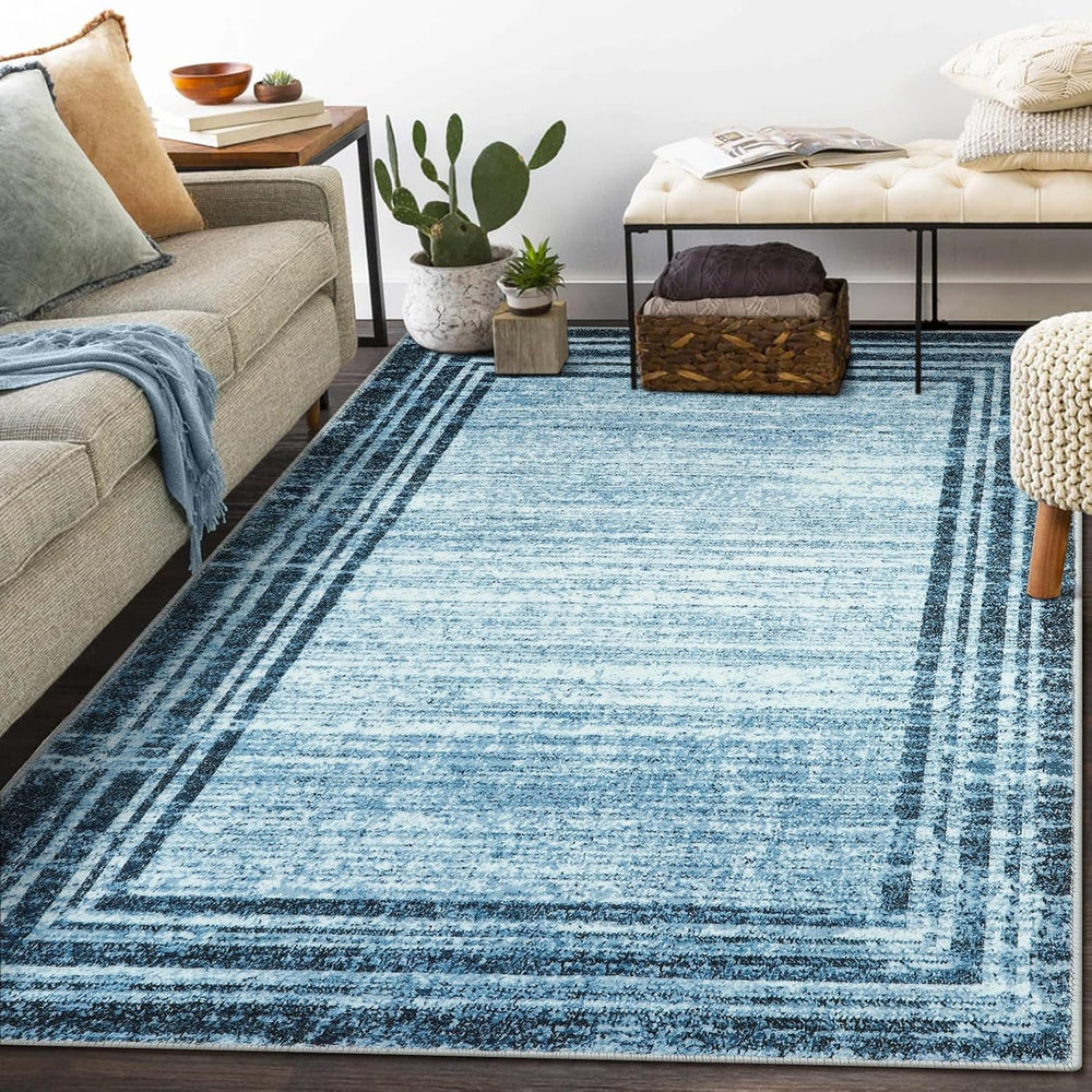 Lahome Abstract Area Rugs 5x7,Washable Modern Rugs for Living Room Non-Slip,L...