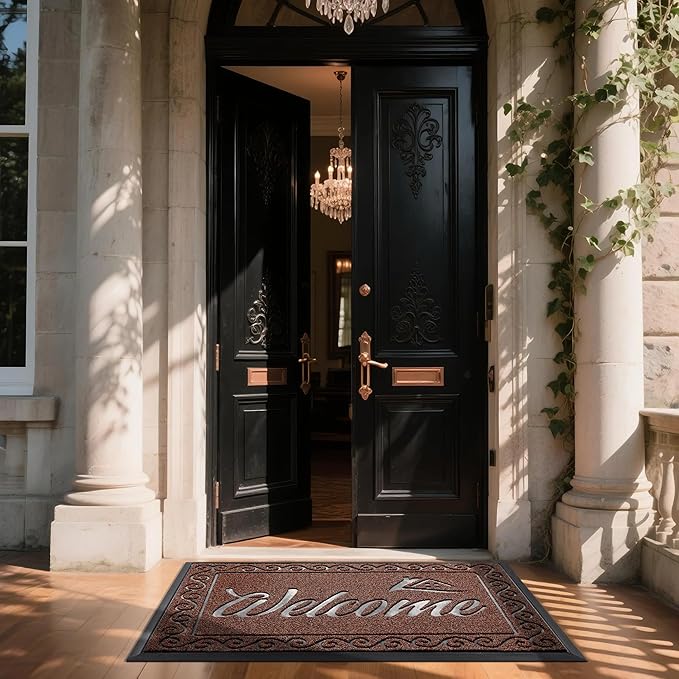 Yimobra Welcome Mat, Heavy Duty Sturdy Door Mats - Image 3