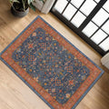 Hazo Haus Washable 2x3 Entry Rug Front Door Indoor, Farmhouse Small Area Rugs by HazoHaus