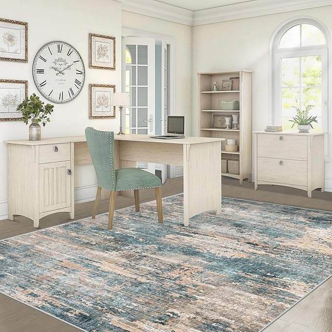 XLUEZ 5x7 Area Rugs for Living Room, Washable Modern Abstract Large Area Rug - Image 6