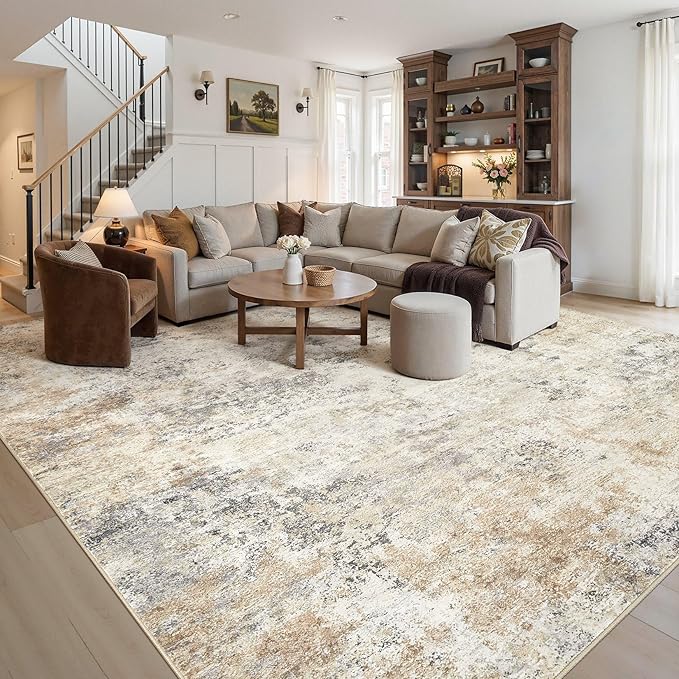 UERMEI 11x14 Area Rug Living Room Rugs - Image 2