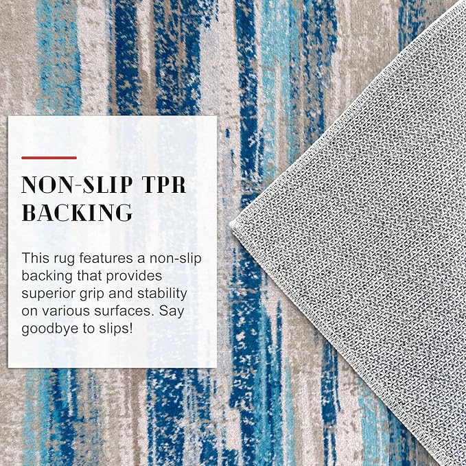 Lansny Modern Abstract Runner Rug 3x16 - Image 6