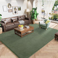 Amearea Modern Area Rugs for Bedroom Living Room, 4x6 Feet Sage Green Thickened by AmeareaDirect