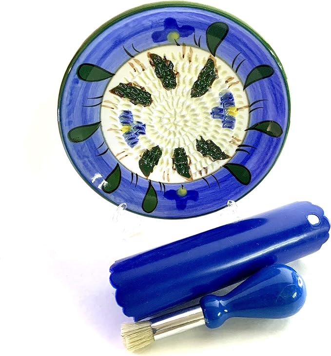 BonCera, All-in-one Premium Ceramic Garlic Grater Plate 4-Piece Set - Image 2