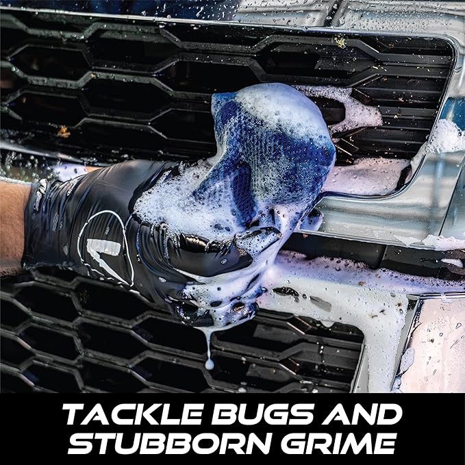 VIKING Mesh Bug Sponge, Car Wash Sponge - Image 2