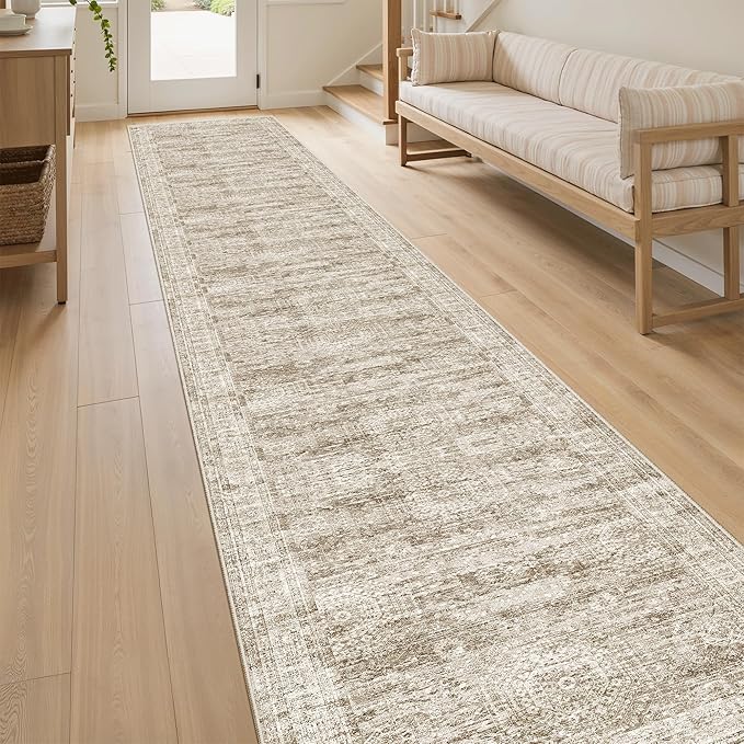 Runner Rug 2'x10' Washable Non-Slip Runner Rugs - Image 3