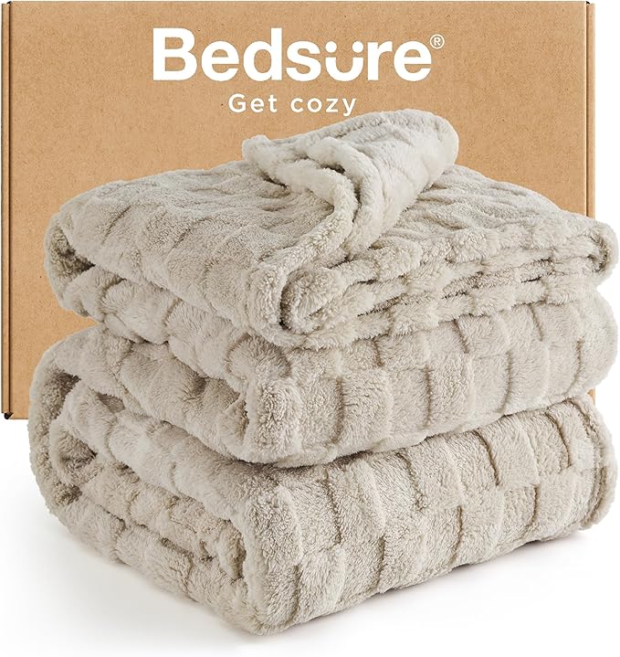 Bedsure GentleSoft Blankets Queen Size by BEDSURE