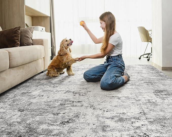 UERMEI 5x7 Area Rug Living Room Rugs - Image 3